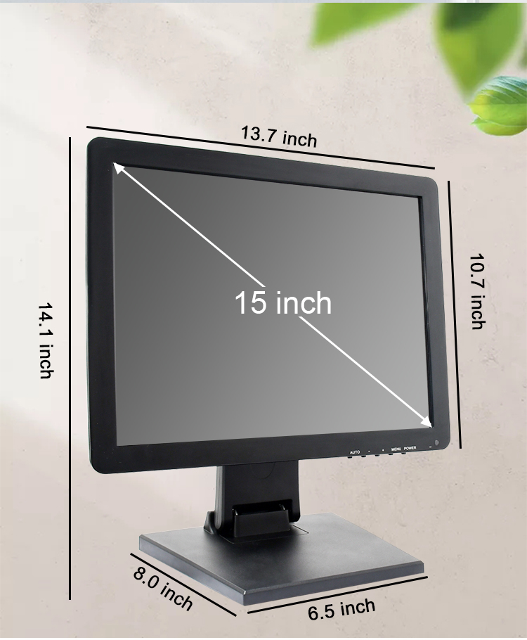 Square Screen 15 Inch LCD HD Desktop PC Monitor - Cheap
