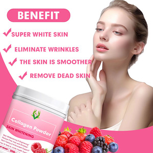 Colágeno en Polvo de Alta Calidad con Colágeno y Jugo de Arándanos en Polvo, Reduce las Líneas Finas y las Arrugas - Product Image 2