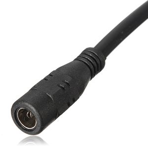 Personnaliser DC5521 1 à 2 connecteurs de câble d'alimentation répartiteur mâle femelle DC 5.5x2.1mm prise à angle droit baril pour bandes lumineuses à LED - Product Image 4