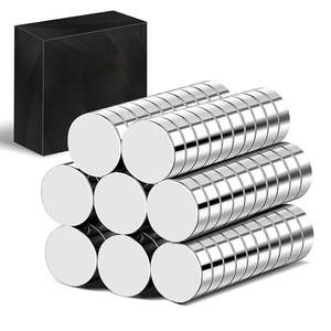Aangepaste Ronde Schijf Sterke Magnetische Eigenschap Zeldzame Aarde Gesinterde N52 Kleine Permanente Neodymium Magneten - Product Image 1