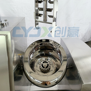 Nhà Máy Giá cắt cao homogenizer quy mô nhỏ 5L/10L/20L chân không nhũ hóa kem trộn bể mỹ phẩm Máy trộn chân không - Product Image 4