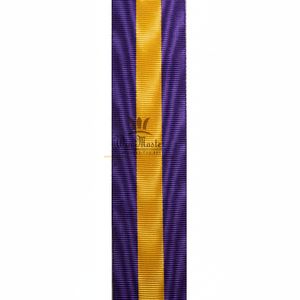 OEM Vente en gros 2024 ruban moiré personnalisé rubans de médailles à rayures classiques personnalisés ruban de récompenses avec des couleurs personnalisées - Product Image 1