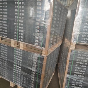 Decoración del hogar vinilo clic <span class=keywords><strong>flotante</strong></span> comercial rígido <span class=keywords><strong>Pvc</strong></span> Spc <span class=keywords><strong>Sistema</strong></span> de suelo con Ixpe Underlay - Product Image 3