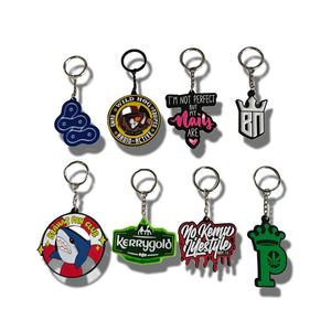 Llavero de PVC Suave Personalizado de Fábrica / Llaveros de Goma / Llavero de Silicona con su Propio Logotipo, Llavero de PVC Suave 2D/3D - Product Image 1