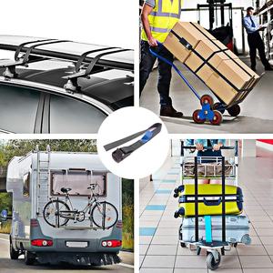 <span class=keywords><strong>FRIMA</strong></span> Venta al por mayor Capacidad 250kg 3m o correa de amarre de leva negra de longitud personalizada con hebilla recubierta negra - Product Image 6