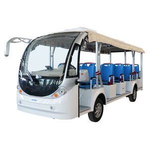 Mini autobús turístico eléctrico de 14 plazas, autobús urbano alimentado por batería - Product Image 4