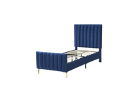 Nouvelle conception de lit rembourré alliant luxe haut de gamme, confort et style moderne en tissu, qualité supérieure