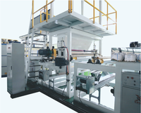 HDPE/EVA/LDPE Nicht-Asphalt Verstärkte Folienrolle Wasserdichte Membran-Produktionslinie Hochautomatisierte Einschneckenextruder