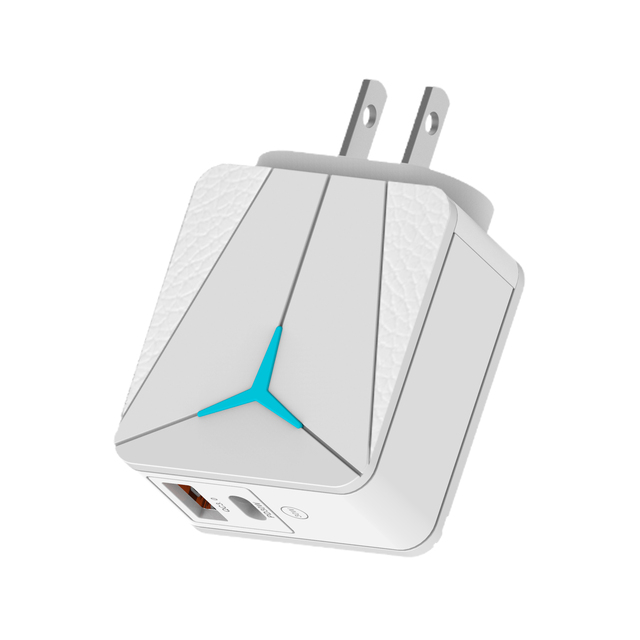 20w Cargador SOMOSTEL Carga Rapida De Doble Puerto PD+QC3.0 De 20W Cargador De Combo De Cargador Rapido Charger for Cell Phone