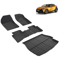 Conduite à droite anti-dérapant ajustement personnalisé tapis modèle thermoformé Original Rhd TPE tapis de sol de voiture pour Toyota Chr 2024 - 2026 tapis 3D