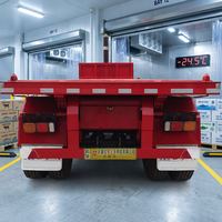 Semi-remorque benne basculante arrière en acier de haute qualité avec train de roulement robuste, fabriquée en Chine, à vendre