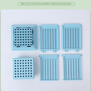 18 Cm Nhỏ Thịt Nướng Xiên 49 Lỗ Thịt Slicer Kebab Làm Công Cụ Cho Thịt Bò <span class=keywords><strong>Bbq</strong></span> Nướng Kebab Thực Tế Thịt Xiên Công Cụ - Product Image 4