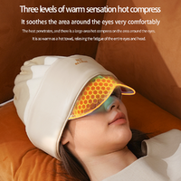 Trendige 2026 Neuheiten: Luftkompressions-USB-Aufladbare TMS-Vibrationsmassage mit Elektrischer Heizung für Kopfhaut und Augen