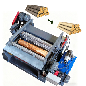 Pequeña máquina peladora de troncos de madera de residuos de 4 pies, lápiz rotativo de chapa, máquina removedora de corteza de troncos - Product Image 1
