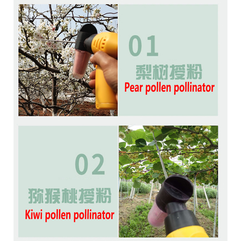 Pollinisateur électrique Pour Tomates Et Arbres Fruitiers - Vibreur Portable à Batterie - Pour Serre Et Jardin