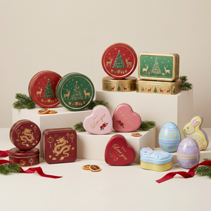 Muestras gratuitas de envases rectangulares de hojalata con bisagras, reciclables, aptos para alimentos, para almacenamiento de matcha y USB. - Product Image 3