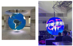 จอ LED ทรงกลมโค้งงอได้ P1.5-P4 สำหรับโฆษณาในร่มและกลางแจ้ง ผนังวิดีโอ LED สำหรับเวที โรงแรม ร้านอาหาร สถานี - Product Image 4