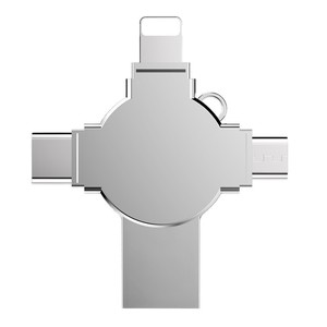 Unidad Flash USB Metálica Cuatro en Uno para Teléfono Móvil y Android, 32 GB Tipo C, Gran Capacidad 2 <span class=keywords><strong>TB</strong></span>, Ligera/OTG/USB 3.0 - Product Image 5