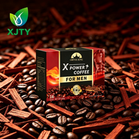 Poudre de café énergétique XJTY Nature Maca pour hommes, complément énergétique naturel à base de plantes, stimulant instantané pour la vitalité et la résistance, soin quotidien.