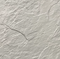 Dalles minces en pierre souple de travertin romain, effet terre battue, résistantes à l'usure, finition brute, adhérence directe, pour mur extérieur