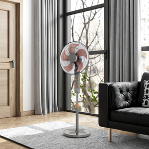 Ventilateur de refroidissement d'air professionnel d'intérieur de haute qualité de 18 pouces avec commande mécanique et 5 pales en aluminium pour hôtels et usage domestique - Product Image 2