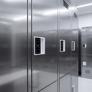 Cerradura Electrónica con Pantalla Táctil de Plástico Anti-Espionaje, Sensor de Microondas y Contraseña Numérica para Casilleros de Supermercado de Madera o Laminado - Product Image 1