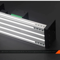Module d'actionneur linéaire GX80 avec table coulissante à double rail de guidage, vis à billes SFU1204 1605 1610, plateau d'axe X Y Z pour moteur Nema 23 57