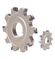 Fraiseuse CNC SMC à trois faces, type insert, pour rainurage, fraise à rainurer indexable, outil à rainurer en T pour inserts MPHT06/08/12