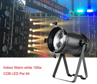 Lumière disco DMX Led Par Cob, blanc chaud/froid, pour Studio TV et cinéma