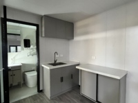 Edificio de Oficinas Modular de Construcción Rápida, Casa Contenedor Portátil y Desmontable Moderna para Obras de Construcción
