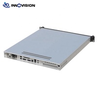 Boîtier d'ordinateur standard 1U 19 pouces pour montage en rack avec de vastes baies de stockage, profondeur 550 mm, boîtier de serveur ATX 1U