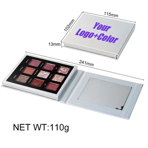 Wholesale Private Label 9 Colors Cute Eye Shadow Nude <strong>Best</strong> Holographic <strong>Eyeshadow</strong> Pigment Vegan pink Oil Control Pigmented - Product Image 5