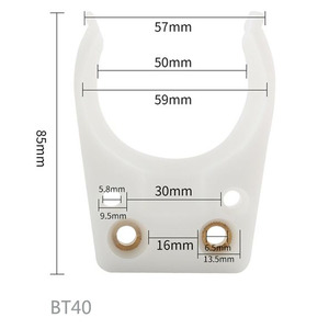 CNC Giữ Công Cụ Dĩa ISO30/BT40/BT30/HSK63F Nhựa Kẹp Kẹp Ngón Tay Cho Máy Tiện Collet <span class=keywords><strong>Chuck</strong></span> - Product Image 4