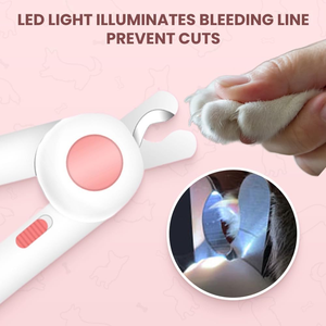 <span class=keywords><strong>Coupe</strong></span>-ongles professionnel en acier inoxydable avec LED pour animaux de compagnie, outil de <span class=keywords><strong>toilettage</strong></span> pour chats et chiens, sécurité verrouillable, portable pour chiots - Product Image 5