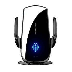 Chargeurs de voiture sans fil multifonctionnels 15W, support de téléphone, chargeur de voiture sans fil, support de téléphone à <span class=keywords><strong>induction</strong></span> infrarouge automatique - Product Image 1