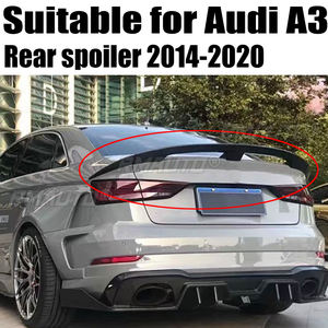 Aileron arrière de coffre en fibre de carbone véritable de haute qualité pour AUDI A3 S3 RS3 2014-2020 - Product Image 1
