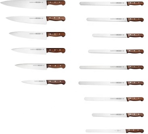 Professionale In Acciaio Inox Mannaia Manico In Legno Coltello <span class=keywords><strong>Da</strong></span> <span class=keywords><strong>Macellaio</strong></span> - Product Image 2