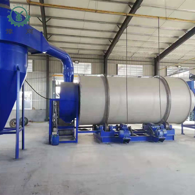 Industrial Energy Saving Single Drum Rotary Dryer Cement Rotary Sand Dryers