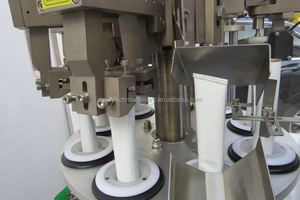 Máquina Automática Yunqingtech de Acero Inoxidable para Llenado y Plegado de Tubos de Metal y Aluminio para Ungüentos, Pastas, Adhesivos y Pegamentos - Product Image 3