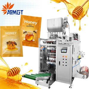 Máquina envasadora automática para sobres de miel líquida, multifunción: jugo, aceite de oliva, <span class=keywords><strong>salsa</strong></span>, pasta, llenado de bolsas - Product Image 1
