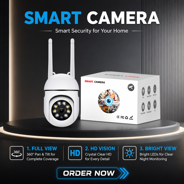2025 Fufan BK Solution Camera Indoor Smart WiFi Home Security CCTV Camera 640*480 PTZ Camera Ip