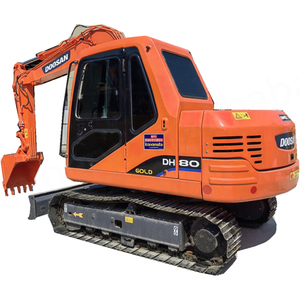 Mini-excavatrice en vente chaude, excavatrices Doosan d'occasion, 8t, Doosan DH80 d'occasion, excavatrices d'occasion de bonne qualité - Product Image 1