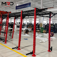 Rack de Sentadillas Multifuncional, Power Rack, Barra Monkey, Equipo de Fitness para Gimnasio Comercial, Entrenamiento de Fuerza