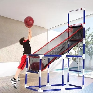 Juego de Baloncesto Arcade de un Solo Jugador para Interiores/Exteriores con Equipo de Entrenamiento de Tiro al Aro - Product Image 5