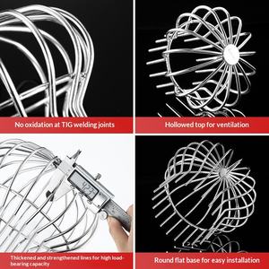 Filtro <span class=keywords><strong>de</strong></span> malla <span class=keywords><strong>de</strong></span> acero inoxidable 304 para desagüe <span class=keywords><strong>de</strong></span> <span class=keywords><strong>techo</strong></span>, cubierta <span class=keywords><strong>de</strong></span> red para salida <span class=keywords><strong>de</strong></span> <span class=keywords><strong>techo</strong></span> <span class=keywords><strong>de</strong></span> edificio/balcón, <span class=keywords><strong>de</strong></span> alto flujo y antiobstrucción para aguas pluviales - Product Image 3