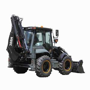 รถแบคโฮเดอร์ตักดินระบบไฮดรอลิกแบบ4X4ขนาดเล็ก Euro5 10ton จากจีน - Product Image 6