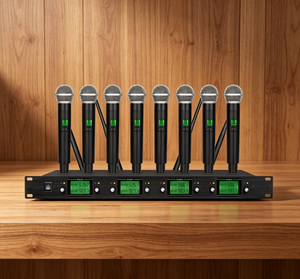 Wholesale Factory Direct 8 In 1 <b>Wireless</b> <b>Microphone</b>, Eight Handheld Dynamic Mics Receiver Set For KTV Live Performance - Product Image 3