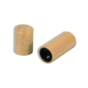 Vetro vuoto 3ml 5ml 10ml bottiglia di bambù Roll-on Eco Friendly in legno <span class=keywords><strong>profumo</strong></span> di olio essenziale con acciaio rullo palla e vetro all'interno - Product Image 4