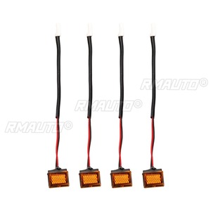 ไฟตกแต่งกระจังหน้ารถยนต์ StarNav รุ่นสี่เหลี่ยม สีเหลือง LED สำหรับ Toyota Prado LC250 ชุดแต่งไฟกระจังหน้า - Product Image 6