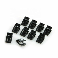 10 pièces de clips de fixation en métal pour tableau de bord de voiture, console avant